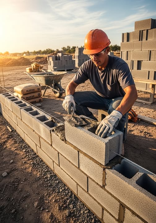 ASAS Advanced Co concrete block production factory in Saudi Arabia